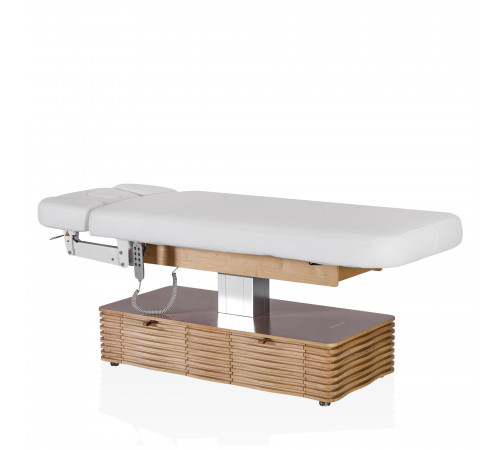 Электрический стационарный массажный стол NESS-C Salon-Oak c электроприводом
