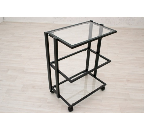 Тележка мастера металл/прозрачное стекло