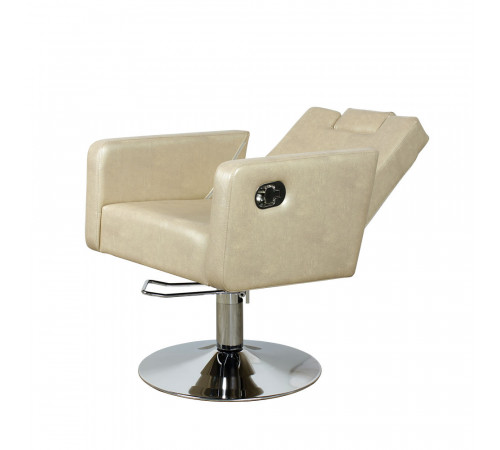 Парикмахерское кресло МД-166 гидравлика, регулировка спинки и подголовника