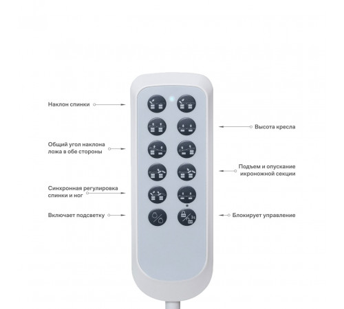 Спа-кушетка МД-826 с подогревом и подсветкой