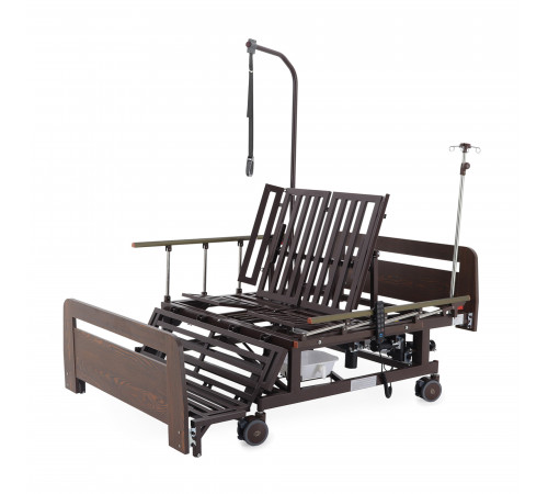 Кровать электрическая DB-11А (МЕ-5228Н-03) ЛДСП Венге Гибридный привод возможность управлять секциями без электроэнергии!