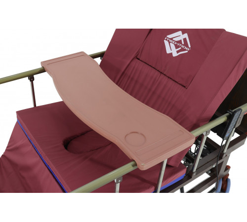 Кровать электрическая DB-11А (МЕ-5228Н-10) ЛДСП Венге с боковым переворачиванием, туалетным устройством и функцией «кардиокресло»