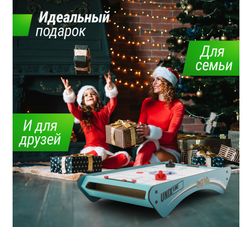 Игровой стол складной UNIX Line Мини Аэрохоккей настольный (73х40 cм)