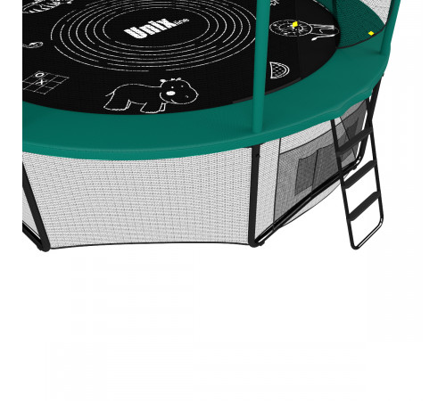 Батут UNIX Line SUPREME GAME 8 ft