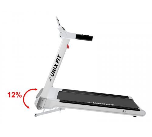 Беговая дорожка UNIXFIT Hi-tech F1 Arctic Ice