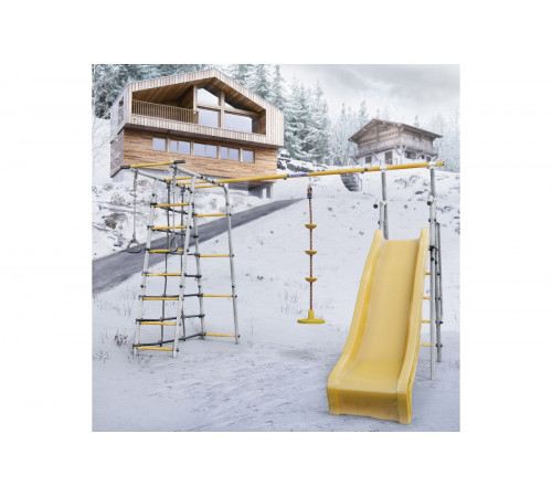 Детский спортивный комплекс для дачи ROMANA Богатырь MAX Плюс-2