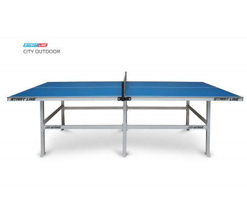 Стол теннисный City Всепогодный с сеткой Синий
