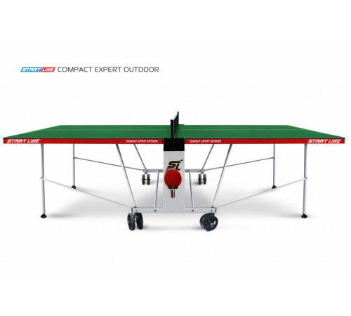 Всепогодный теннисный стол Compact Expert Outdoor green 