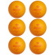 Мяч для настольного тенниса 3* Avantgarde, оранжевый, 6 шт