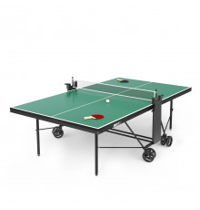 Теннисный стол UNIX Line Compact indoor 18mm MDF (Green)