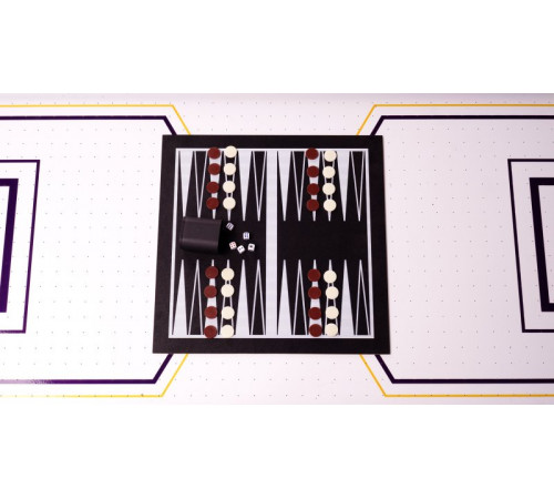 Игровой стол - многофункциональный 12 в 1 "UniPlay" (цветной)