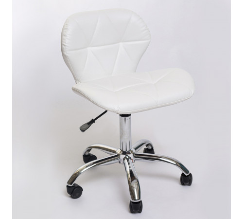 Стул ракушка хром колеса