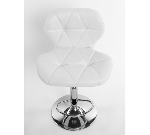 Стул ракушка, хром бар