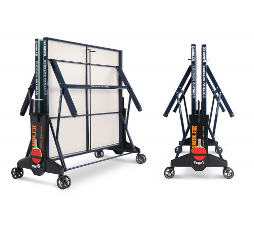 Всепогодный премиальный теннисный стол EDITION Outdoor green с зеленой столешницей