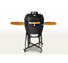 Керамический гриль-барбекю 22 дюйма (черный) (57см)