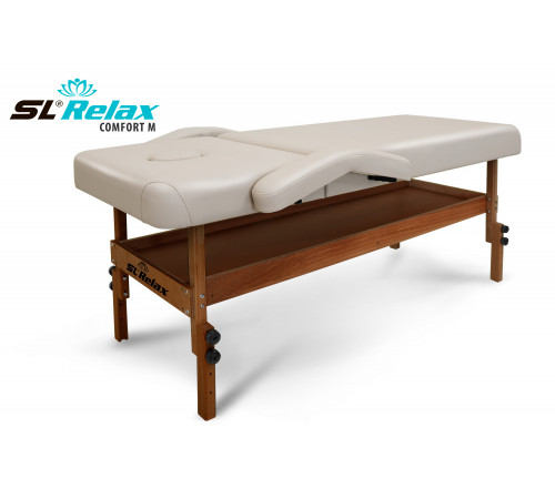 Массажный стол Relax Comfort-М бежевая кожа (№4)