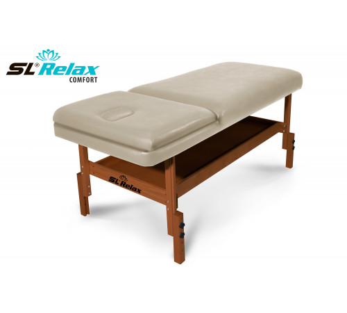 Массажный стол Relax Comfort бежевая кожа (№4)
