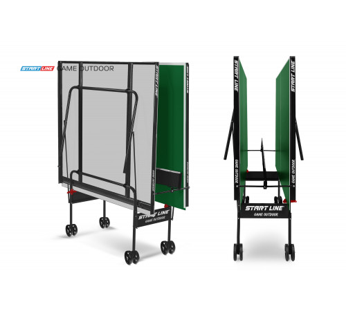 Теннисный стол Game Outdoor green всепогодный