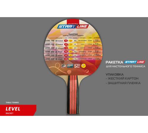 Теннисная ракетка Start line Level 200 New (анатомическая) 12304